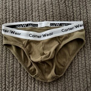 Men's Olive Underwear NWOT never worn Carter wear
